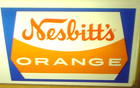 Vintage Nesbitt s Orange Soda Lighted Hanging Clock   Advertising Sign Works
