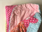 Sham  Patchwork And Flowers  Standard  Bright Pinks Yellow Purple   New Girls
