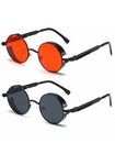 Round Sunglasses Vintage Mirror Lens New Men Women Fashion Frame Retro Circle