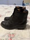 Ariat Zipper Paddock Boots Womens Sz 6 B Equestrian Riding Black Ankle Leather