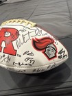 2007 Rutgers Scarlet Knights Team Signed Autographed Football Mint  