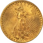 1914  20 St Gaudens Gold Double Eagle - Pcgs Ms-64  Premium Quality  Rare In 65 
