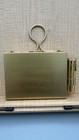 Vintage 1950 s Mother Of Pearl Makeup Case Purse Clutch Bag Lipstick Holder