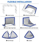 Portable Set Of 2 Soccer Goals 4x3ft Folding Soccer Net For Backyard Training