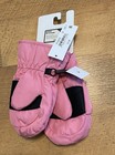Hotfingers Toddler Zip N Slide Mittens Winter Snow Pink S  1-2  Wind Water Proof