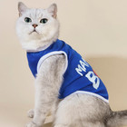 1p Pet Cloths Cute Mamas Boy Lettered Vest Small Dog Cat Sleeveless Tank T-shirt