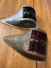 Pair Of Vintage Perko Bronze Boat Lights