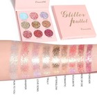 9 Color Glitter Eyeshadow Palette Cosmetic Waterproof Metallic Eye Shadow Makeup