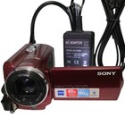 Sony Handycam Dcr-sr68 80gb Video Digital Camcorder  Red
