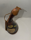 Vtg 1964 George Dickel Tennessee Whiskey Leather Decanter Saurian Brandy Prop