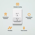 Volt Indoor Smart Plug   Timer Wi-fi Bluetooth Single Outlet Powered By Hubspace