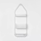 Three Tier Over The Shower Caddy Frosted - Room Essentials     Polypropylene