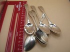 London 1819 Sterling Silver Set Of 6 Spoons William Adams   George Iii - 100gms
