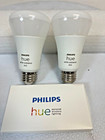 Philips Hue White Ambiance A19 E26 Led Smart Bulb 800 Lumen 60w 2 Pack