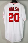 Jared Walsh  20 Game Worn Los Angeles Angels Home White Jersey Mlb Authenticated