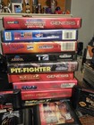 Sega Genesis With 19 Games  Mortal Kombat Street Fighter Xmen Lost Vikings  