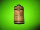 Vintage Ether Squibb  1 4 Lb Tin Can Full W box Anesthesia Apothecary Medicine