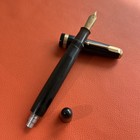 Vintage Parker Duofold Senior Streamline Fountain Pen 14k Gold Nib Button Fill