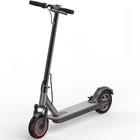 Aovopro Electric Scooter 10 5ah Dual Suspension Foldable 19mph Shock Absorption