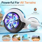 Hoverboard 6 5in Bluetooth Electric Self-balancing Scooter 7 5mph 400w 6 2miles
