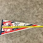 New York Yankees Baseball Vintage Felt Pennant Mlb Full Size 30    Man Cave Sports