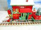 2003 Hallmark Qxc4587  lionel Holiday Special Train Set  Display
