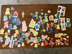 Vtg Paper Doll Lot 1930s 1940s Wwii Era 20 Dolls With Many Outfits