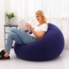 Bean Bag Chair  Ultra Soft Inflatable Lazy Sofa Memory Foam Bean Bag Chair Co   