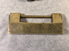 Lot 4 Vintage Chinese Brass Classical Carp Fish Art Statue Padlock Lock No Key