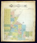1907 Plat Map City Of Grand Rapids Michigan River Front Kent Country Club