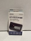 Seiko Metronome Tuner Black Sth200b Japan