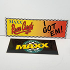 Vintage Maxx Race Cards Stickers Bumper Stickers - Stickers Only No Cards