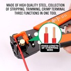 5-in-1 Wire Stripper Adjusting Cable Cutter Crimper Electricians Crimping Tool