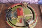 Vintage Marx Honeymoon Express Wind Up Tin Litho Toy Train - Works