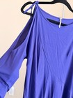Free People All Mine Cold Shoulder Tunic Top Purple Size Xs