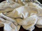 700 Pound White Terry Industrial Cleaning Towels Wiping Terry Rags Bulk