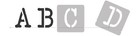 Lettering Plastic Stencil   100mm   Typewriter Caps Alphabet   Letters   Numbers