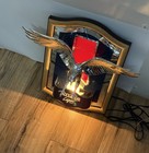 Vintage 1987 Michelob Light Beer Flying Eagle 3d Mirror Bar Sign Wall Plaque