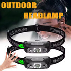 Rechargeable Led Headlamp Usb Flashlight Waterproof Head Lamp Torch For Camping