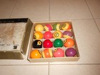Brunswick Vintage Billiard Pool Balls Misc  Balls Not Complete Set