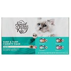 New     Surf   Turf Pate Wet Cat Food Variety Pack  5 5 Oz Cans  40 Pack 
