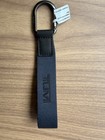 New Tumi Carabiner With Logo Webbed Loop Key Ring Keychain - Storm Blue