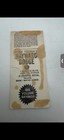 1974 Oakland Raiders Afc Playoff Game Ticket Stub Dec 21 22 Vintage Nfl Section