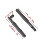 2 4pack 8dbi Dual   band Wifi Antenna 2 4ghz 5 8ghz Sma Rp   sma For Wireless Router
