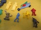 Vintage Space Aliens Toys Lido Captain Video  Marx  Mpc Fireball Xl-5 Zoonie