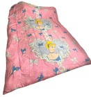 Vintage Disney Cinderella Twin Comforter Curtain Sham Skirt Flat Fitted Complete