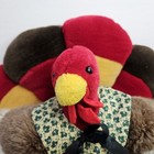 Vintage Dan Dee Thanksgiving Turkey Large Plush Stuffed Animal 12 X 14