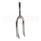 20  Bmx Mx Bicycle Bike Fork Steel 1  Threaded Chrome