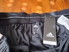 New Adidas Men s Shorts Black Medium 3 Stripes