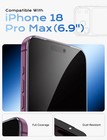 Magic John 2 Pack For Iphone 18 Pro Max Tempered Glass Screen Protector Privacy